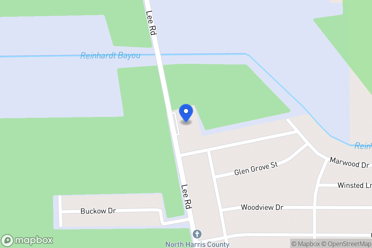 Map of 16820 Lee Rd, Humble