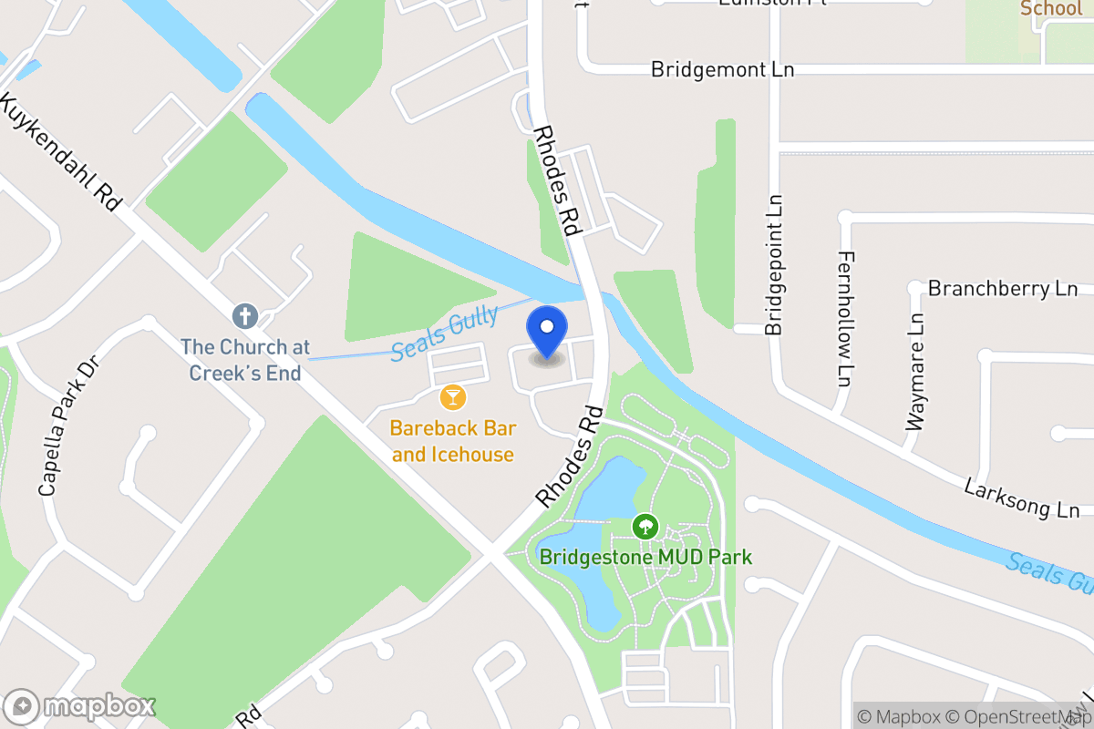 Map of 20235 Rhodes Rd, Spring