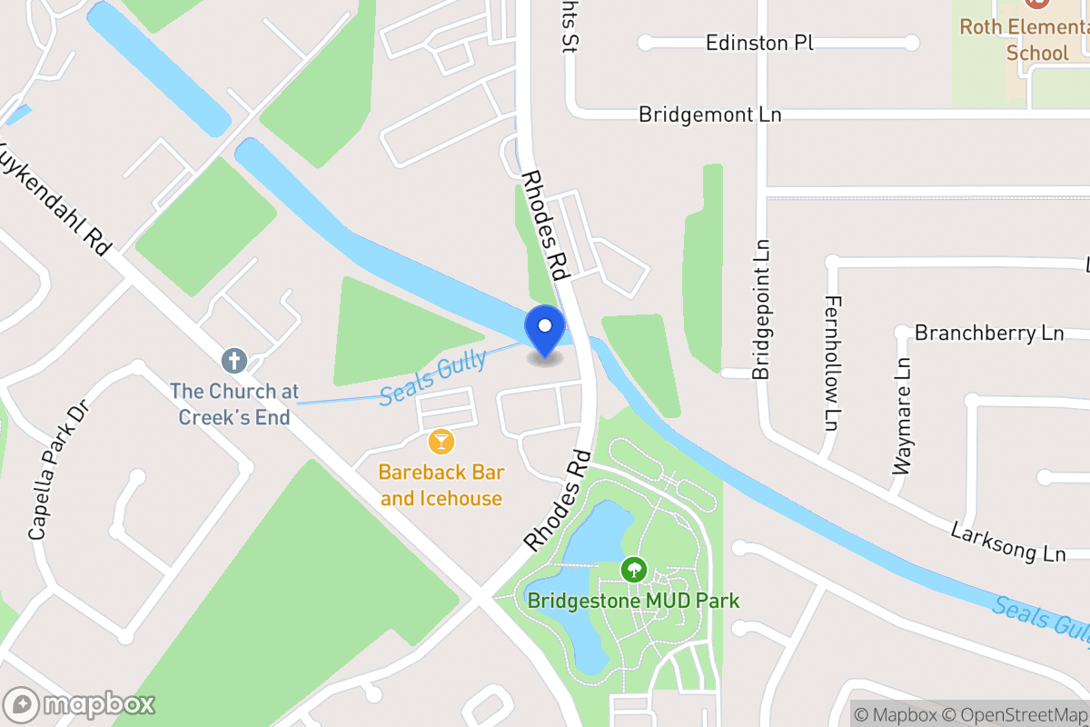 Map of 20301 Rhodes Rd, Spring
