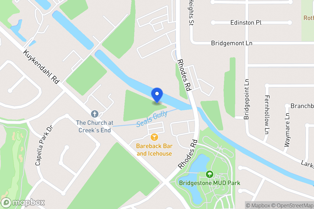 Map of Rhodes Rd