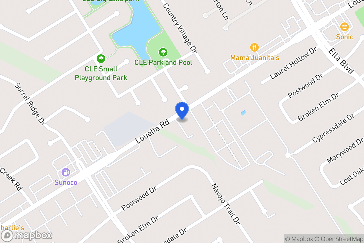 Map of 4203 Louetta Rd, Spring