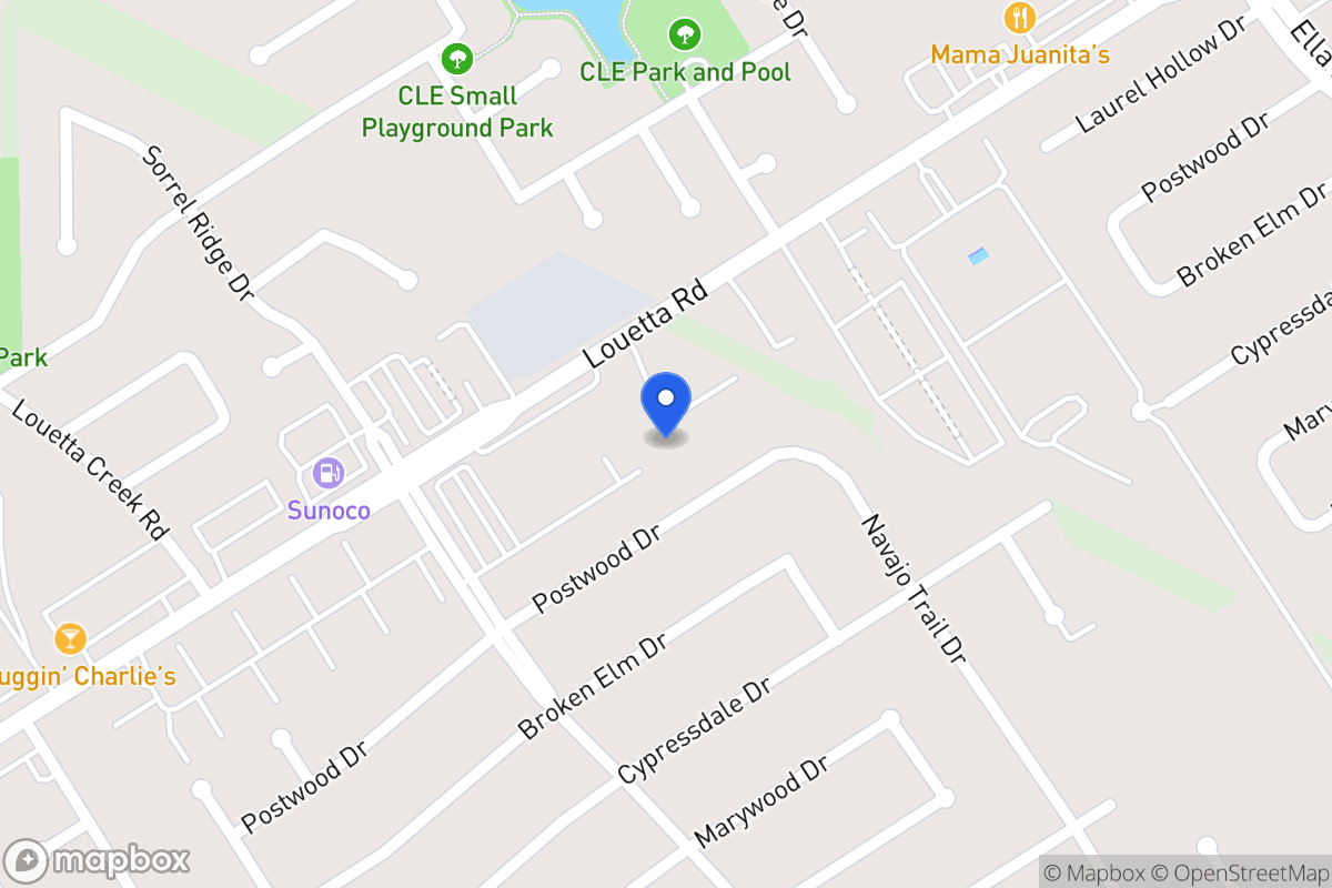 Map of 4231 Louetta Rd, Spring