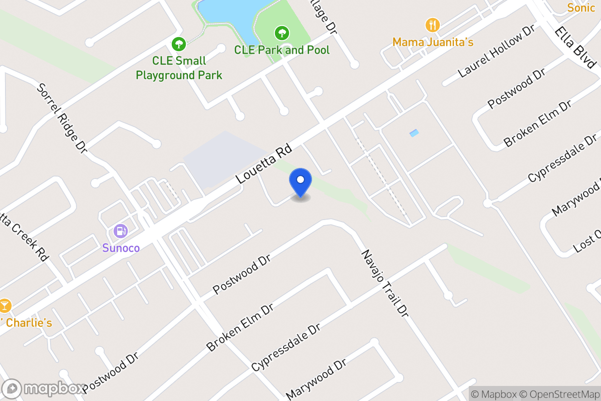 Map of 4225 Louetta Rd, Spring