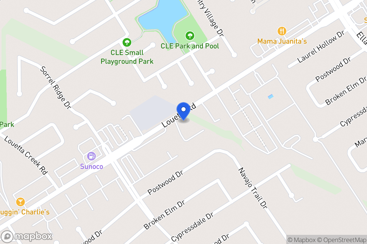 Map of 4215 Louetta Rd, Spring