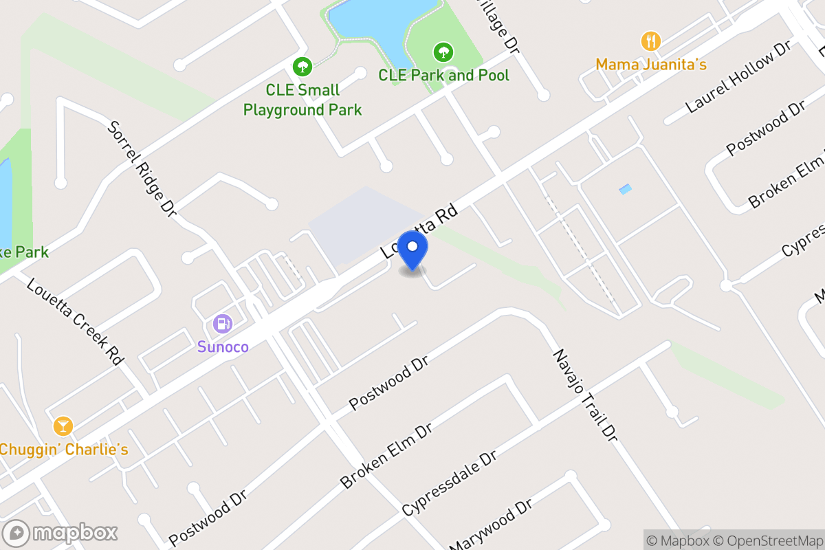 Map of 4235 Louetta Rd, Spring