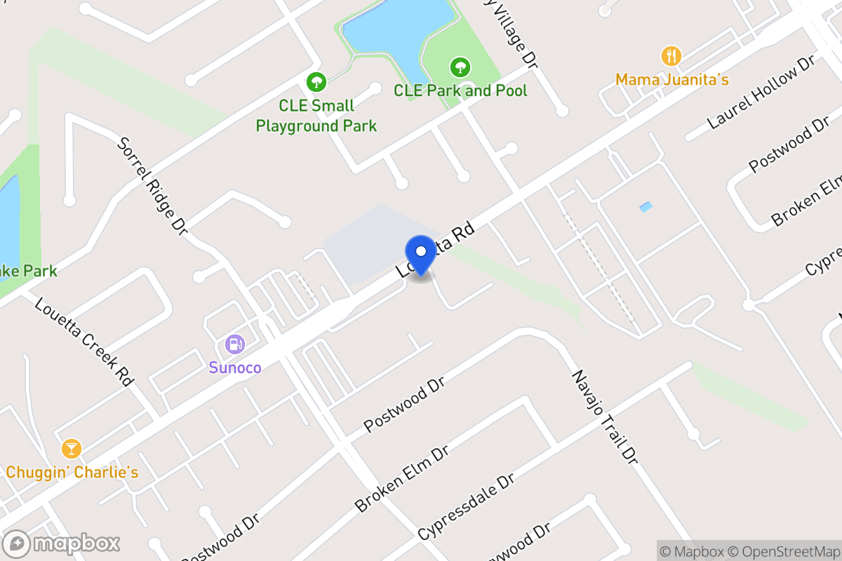 Map of 4237 Louetta Rd, Spring
