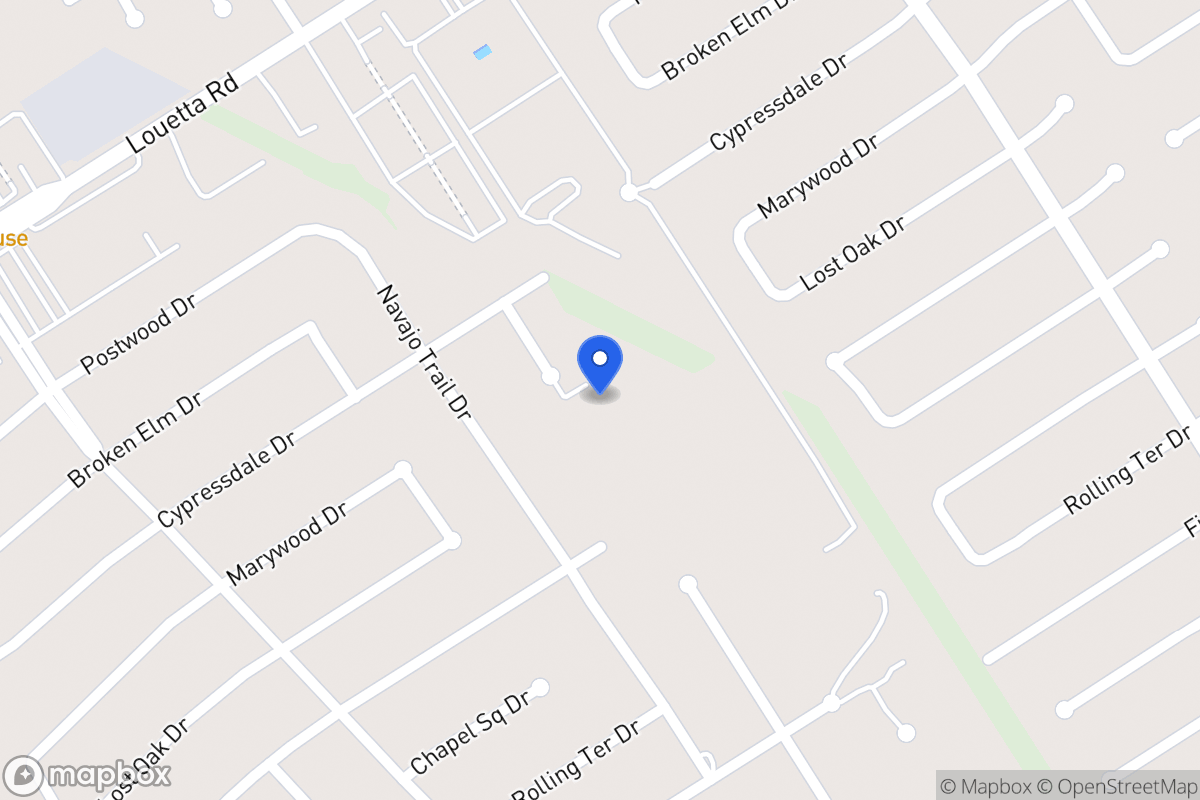 Map of 18200 Mantana Dr, Spring