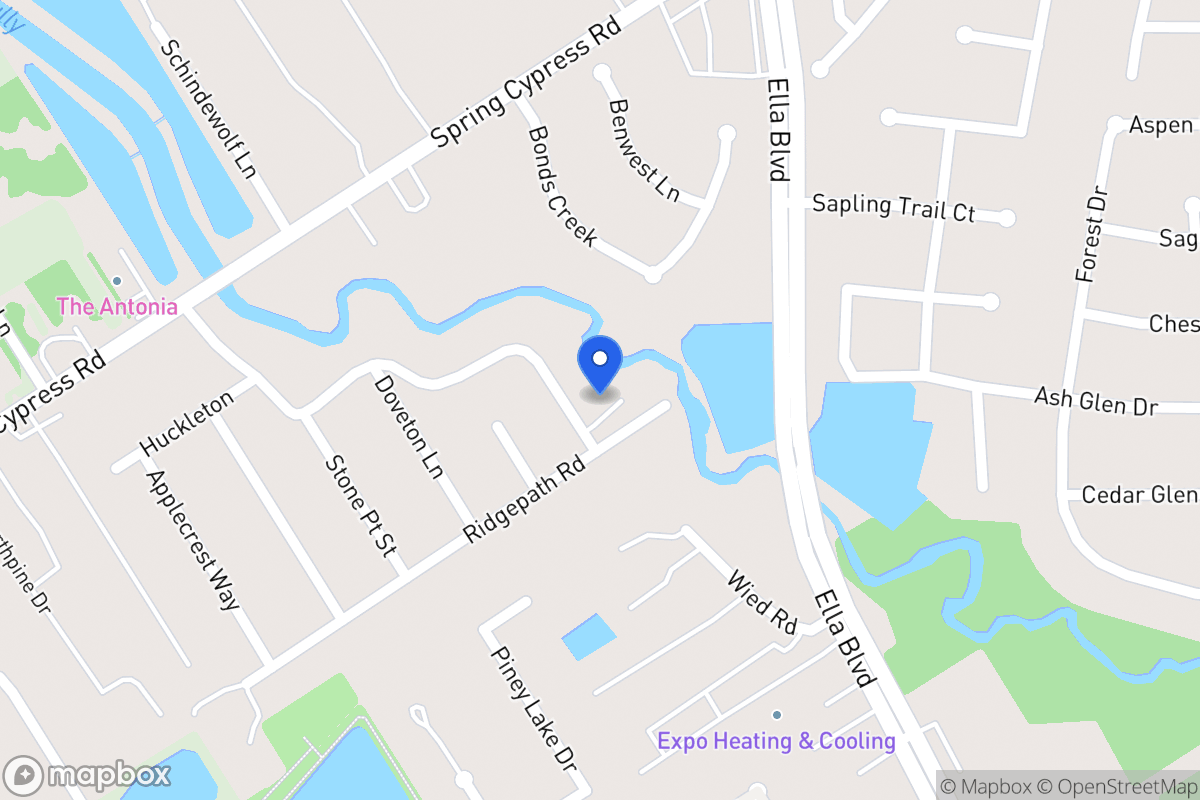Map of 19110 Pine Lock Ln, Spring