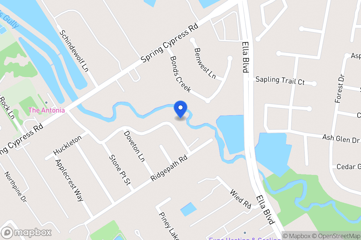 Map of 19118 Pine Lock Ln, Spring