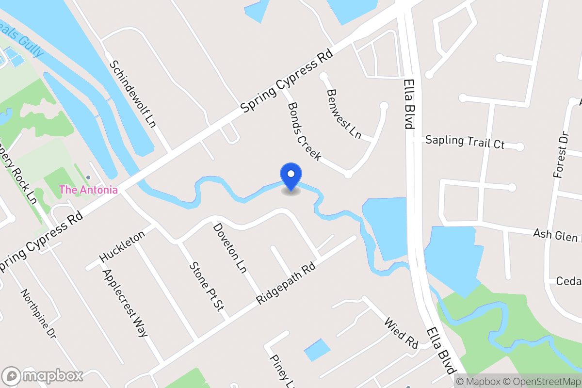 Map of 19202 Pine Lock Ln, Spring
