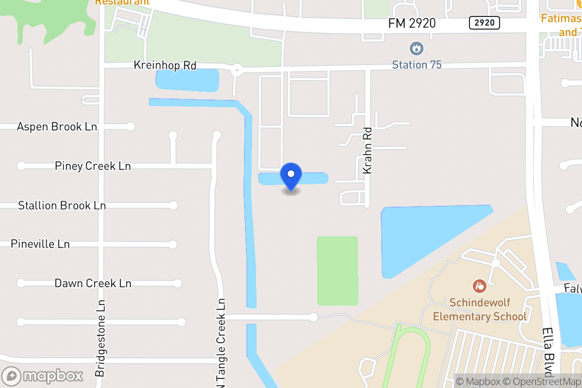 Map of 20103 Krahn Rd, Spring