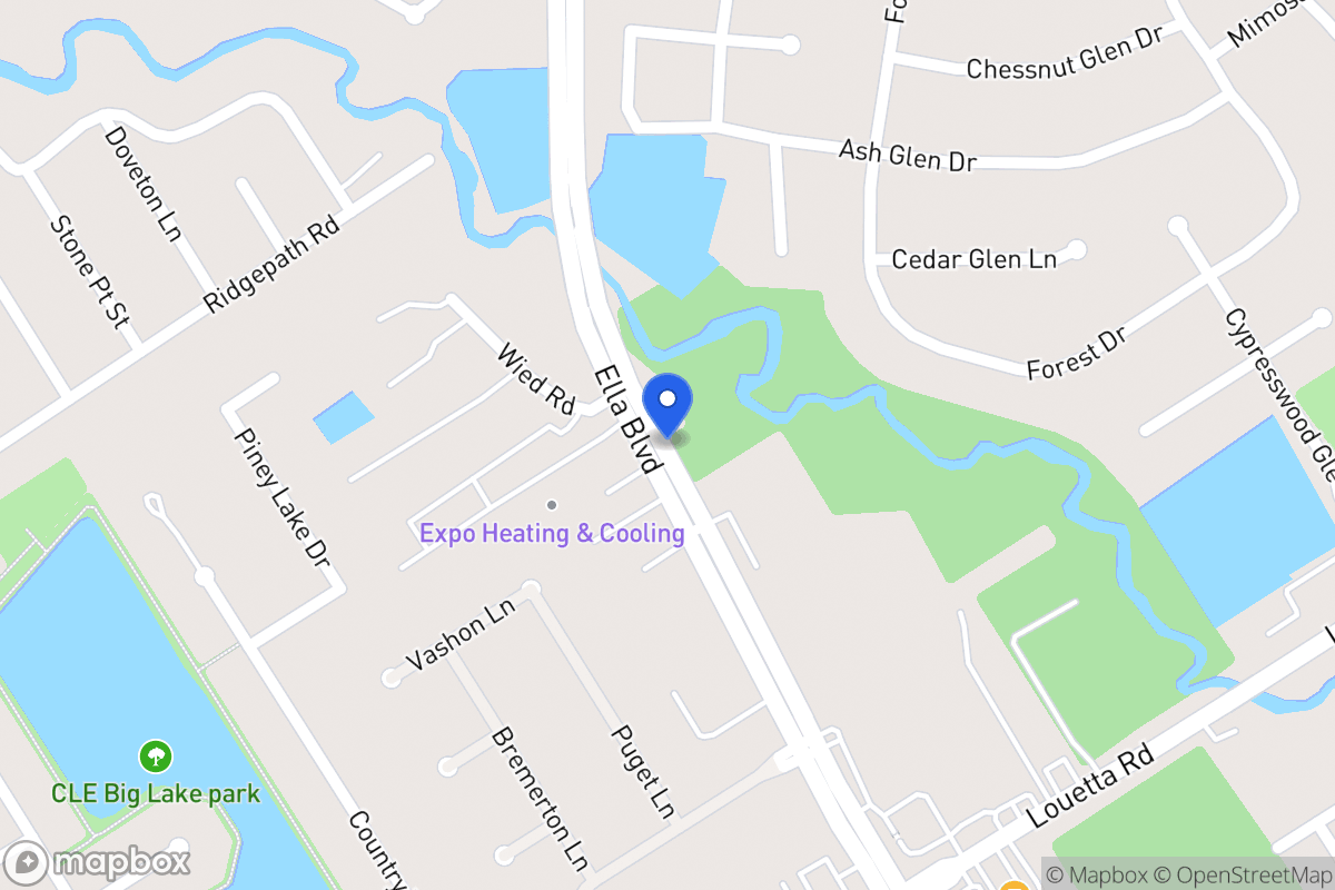 Map of 19446 Ella Blvd, Spring