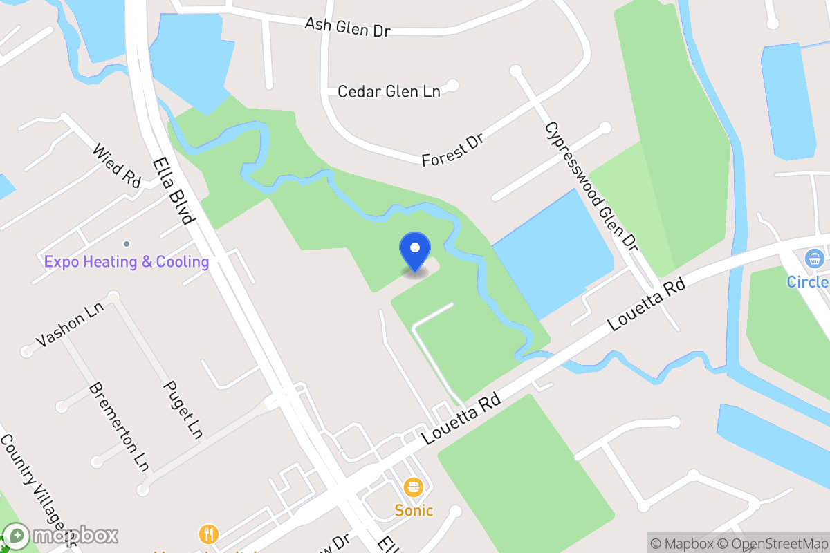 Map of 3810 Louetta Rd, Spring