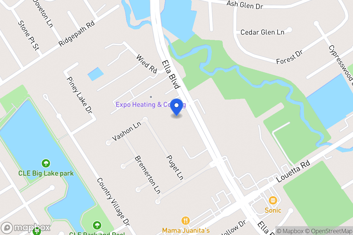 Map of 19335 Ella Blvd, Spring