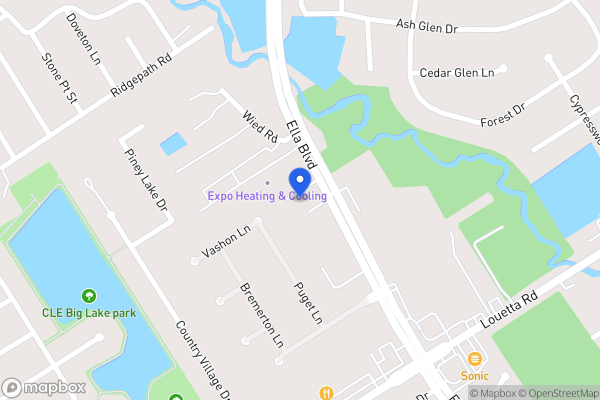 Map of 19339 Ella Blvd, Spring