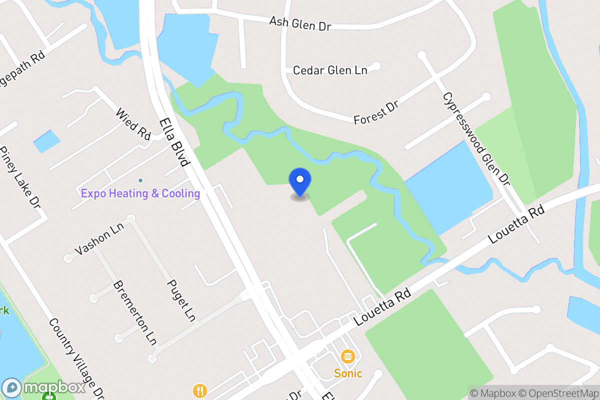 Map of 19318 Ella Blvd, Spring