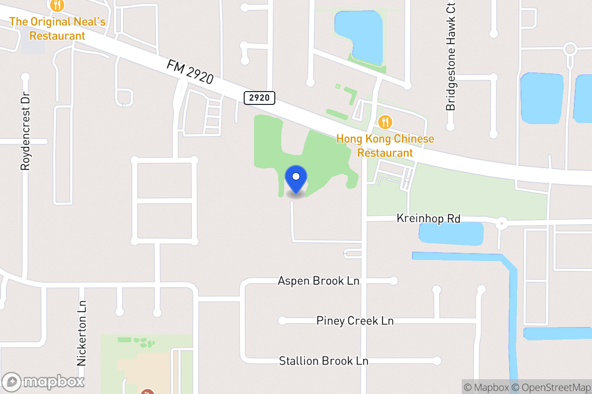 Map of 21825 Bridgestone Ln, Spring