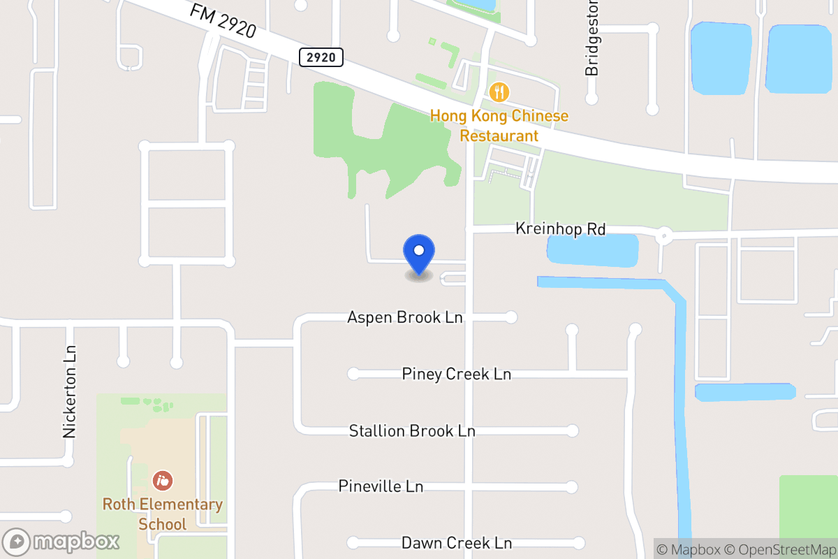 Map of 21611 Bridgestone Ln, Spring