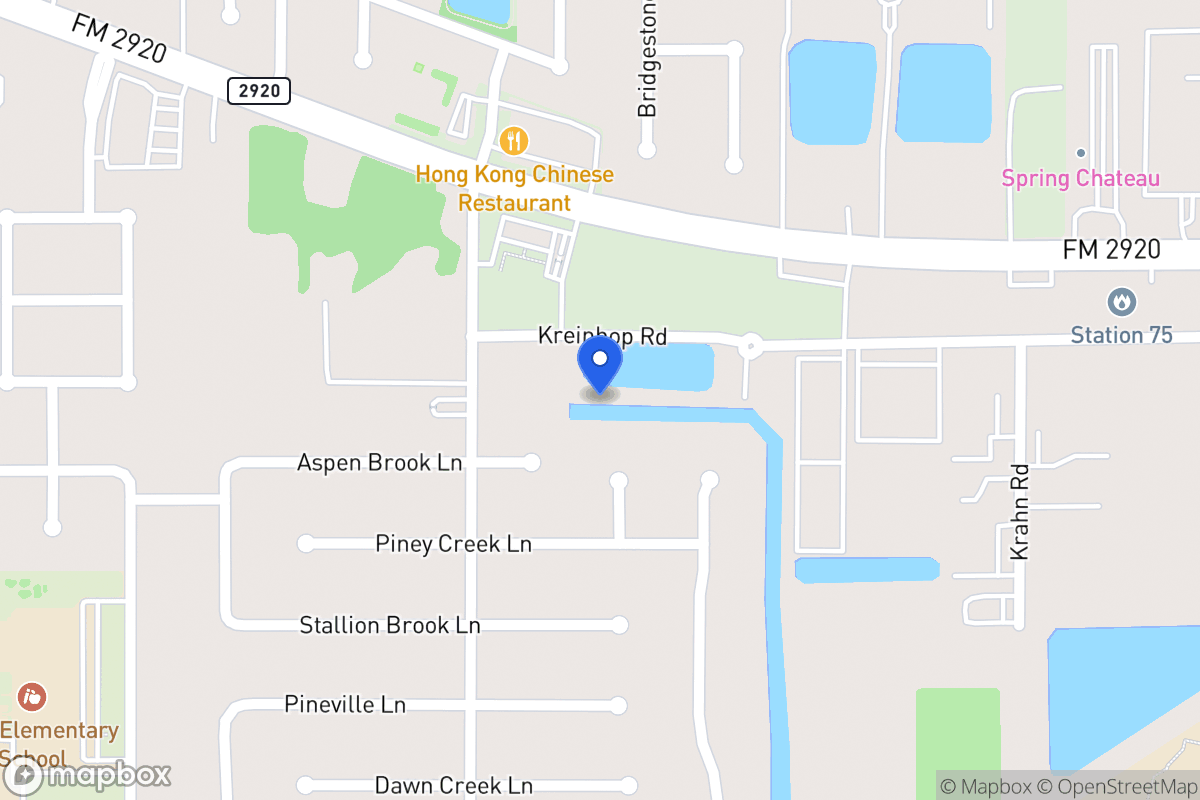 Map of Bridgestone Ln, Spring