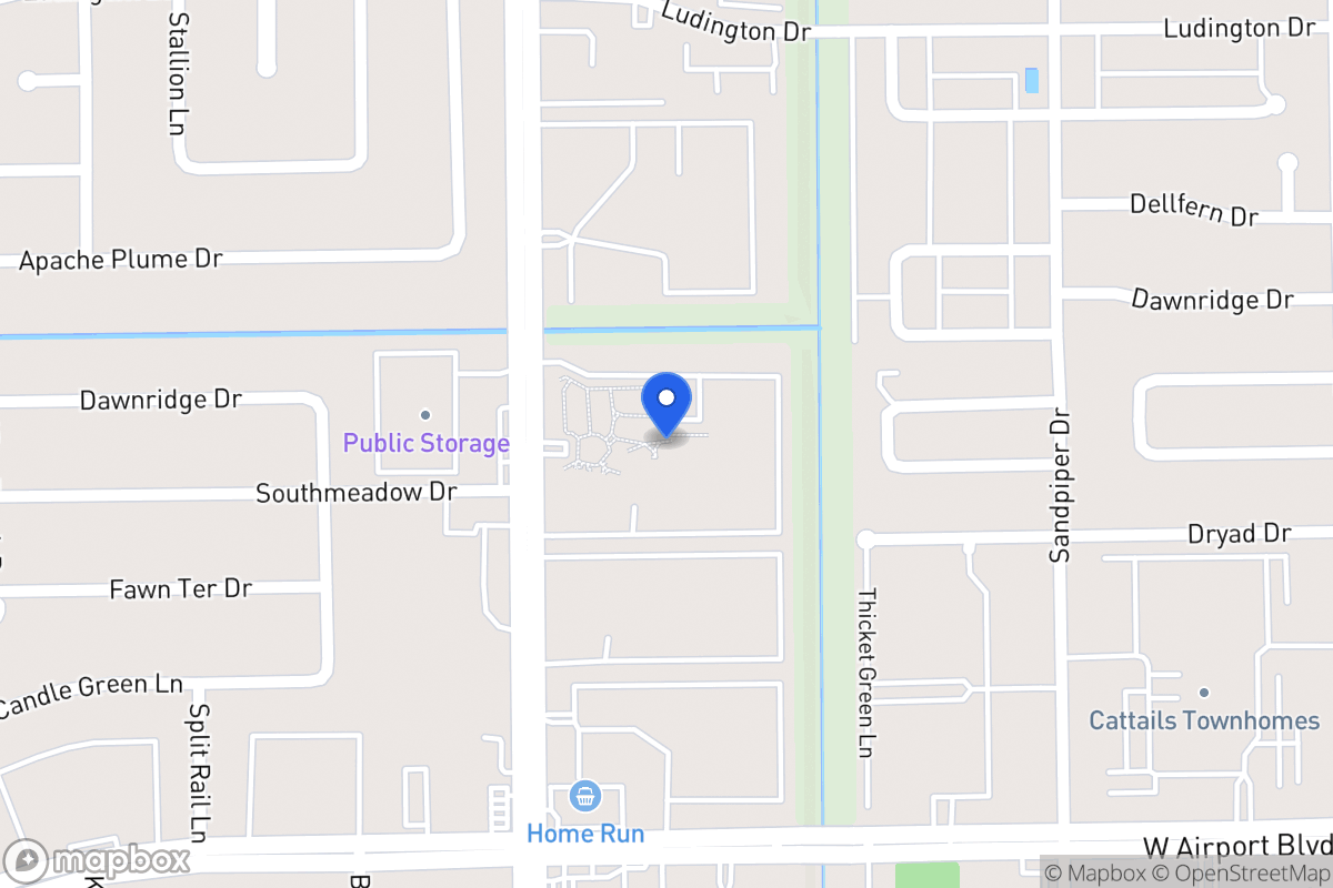 Map of 12261 Fondren Rd, Houston