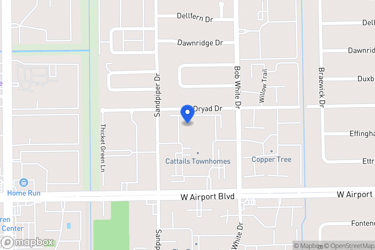 Map of 6367 Cattails Ln, Houston