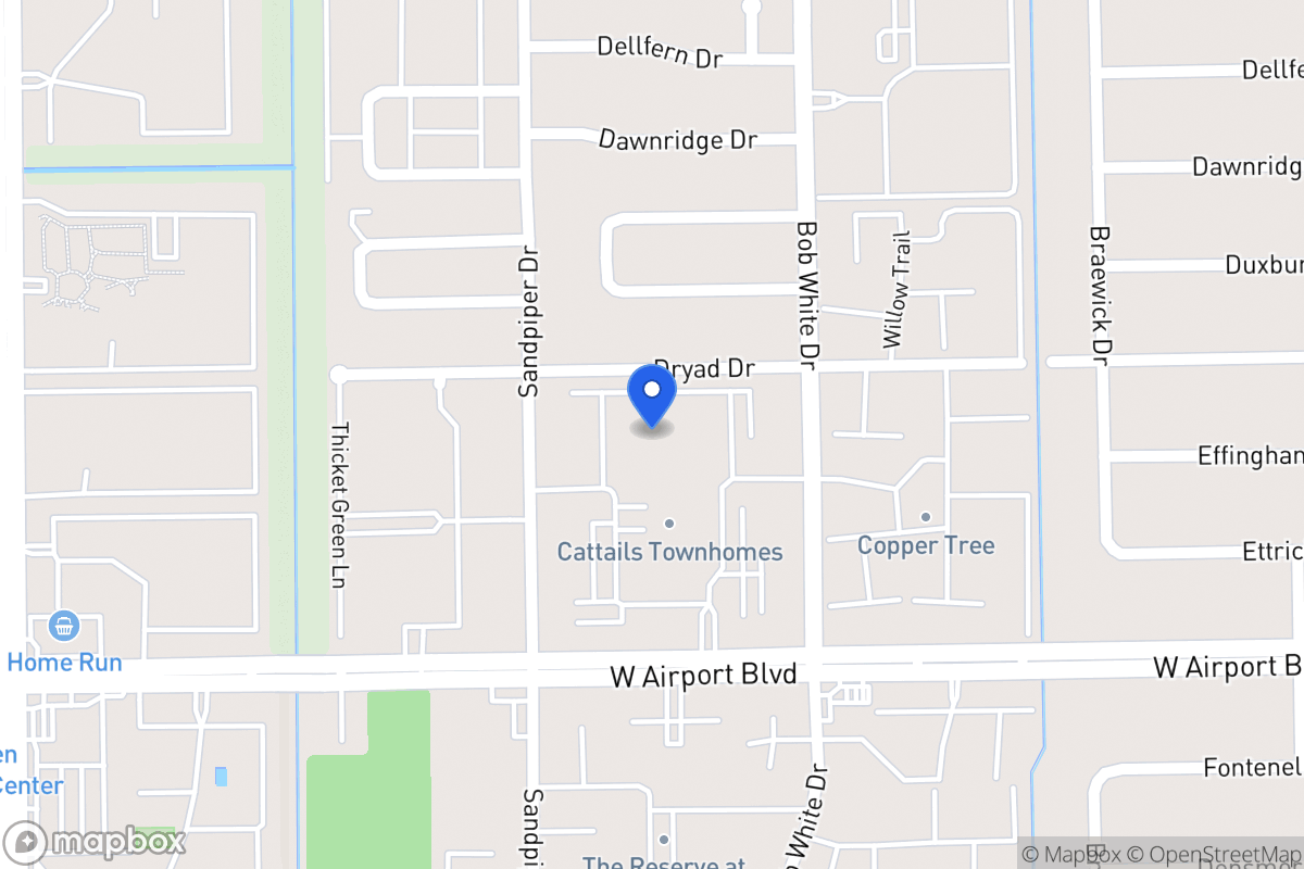 Map of 6359 Cattails Ln, Houston