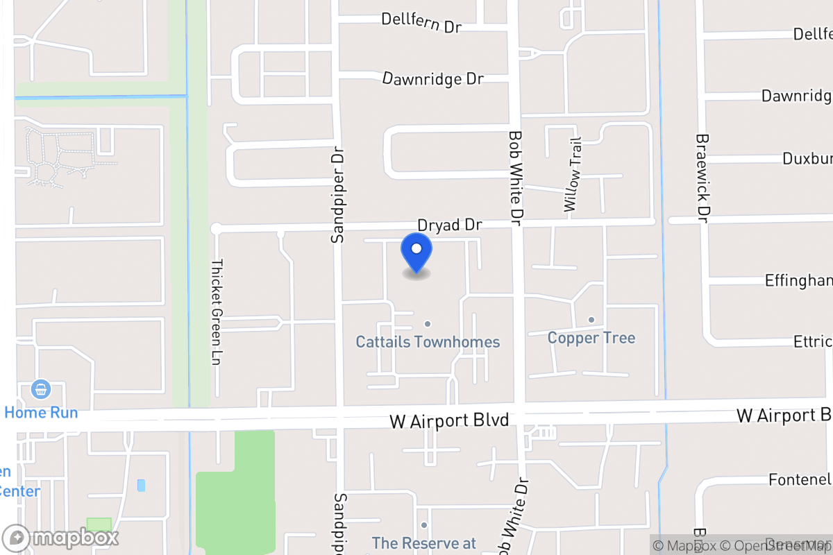 Map of 6363 Cattails Ln, Houston
