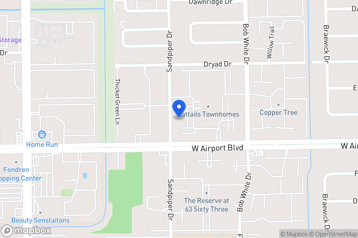 Map of 12233 Sandpiper Dr, Houston