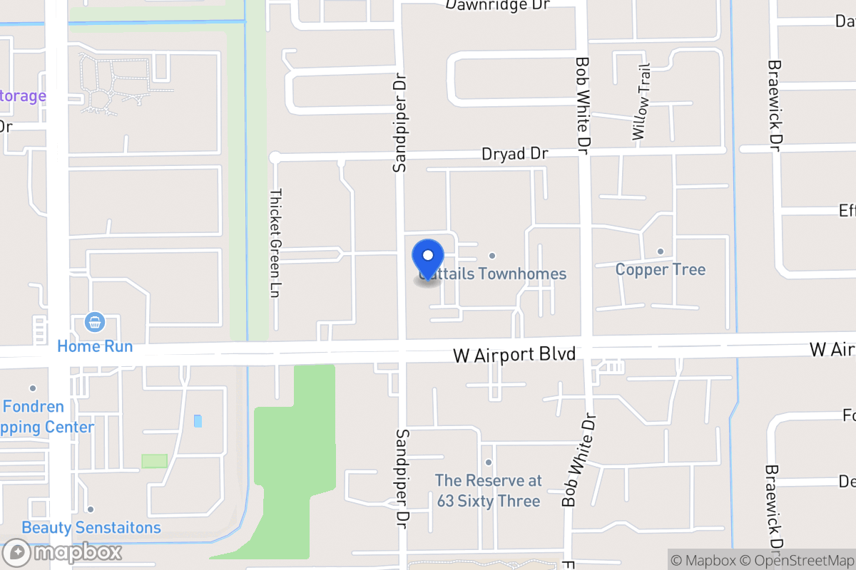 Map of 12231 Sandpiper Dr, Houston