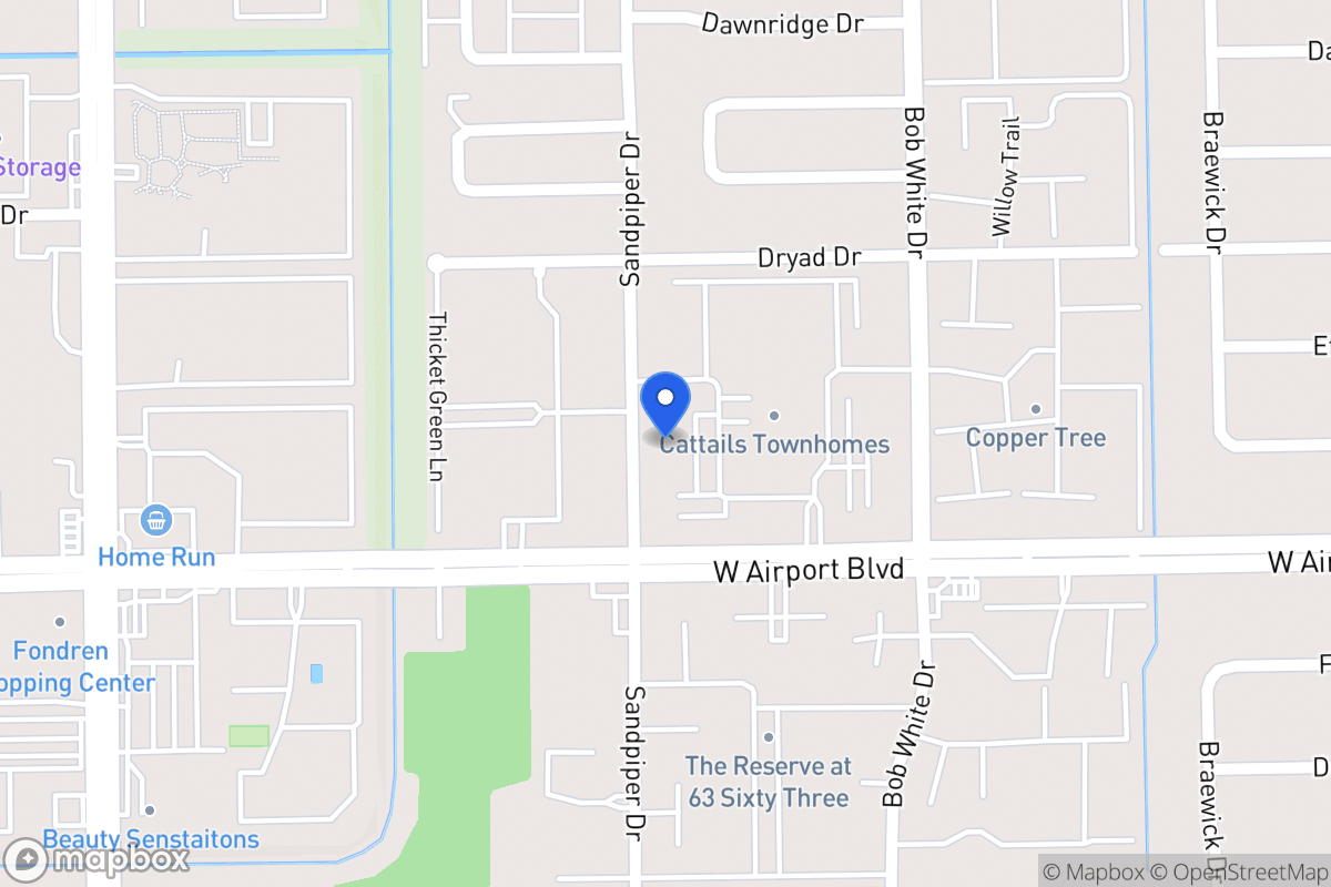 Map of 12223 Sandpiper Dr, Houston