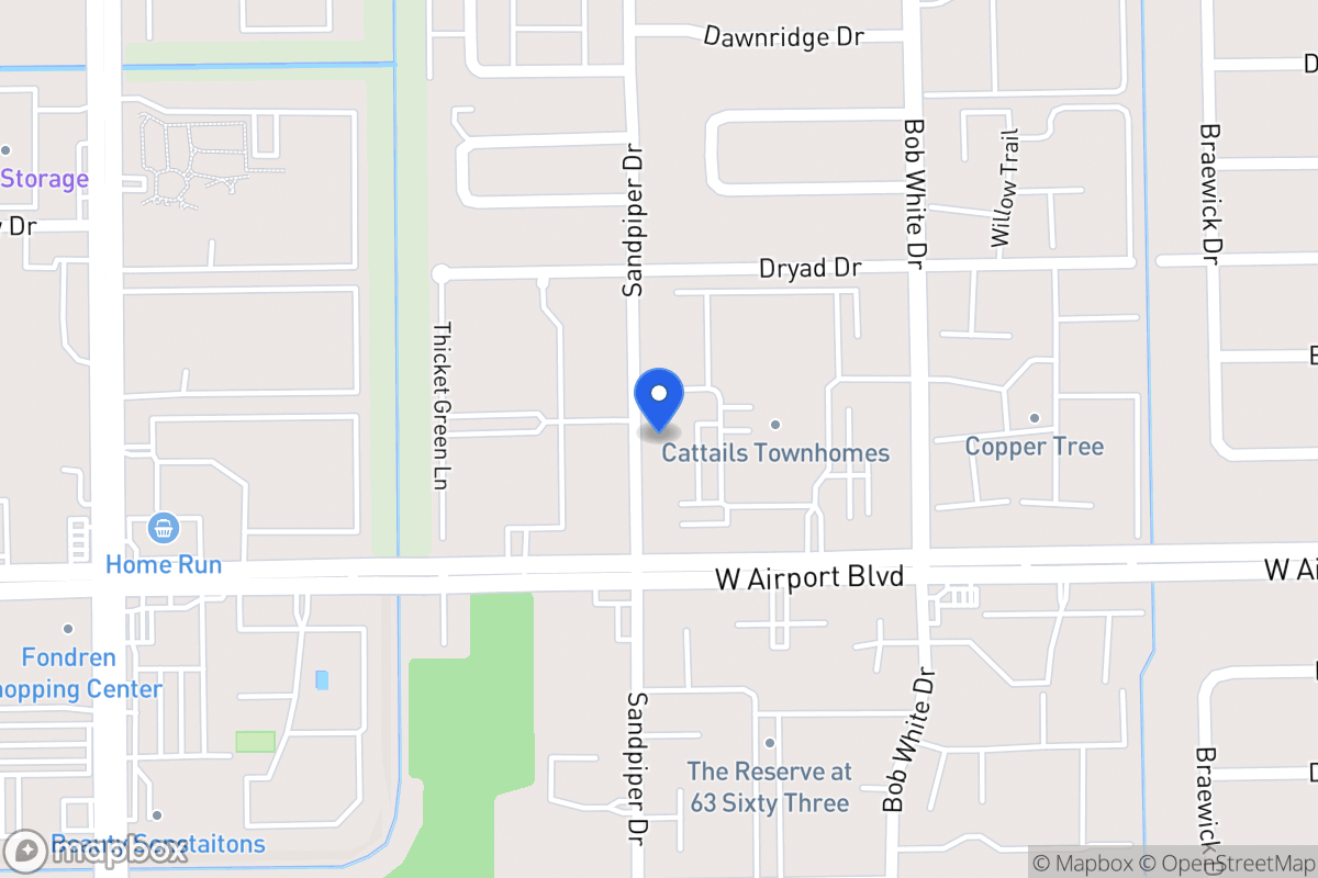 Map of 12219 Sandpiper Dr, Houston