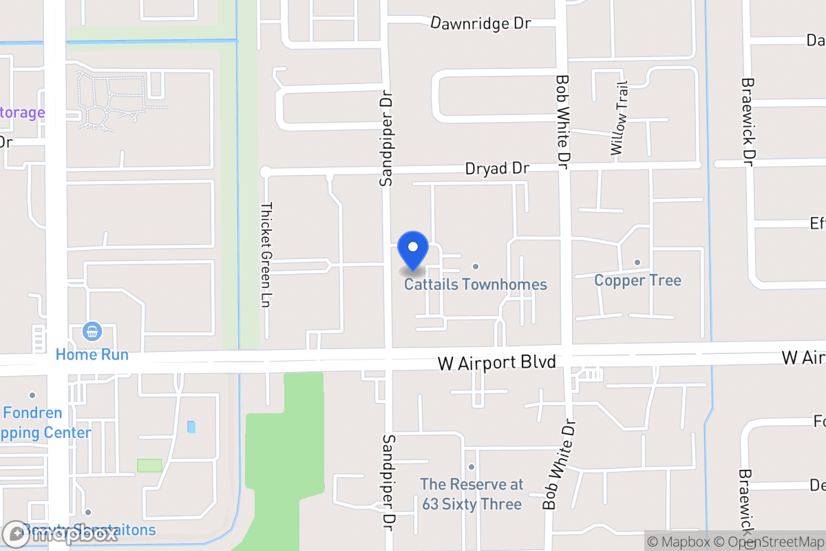 Map of 12215 Sandpiper Dr, Houston
