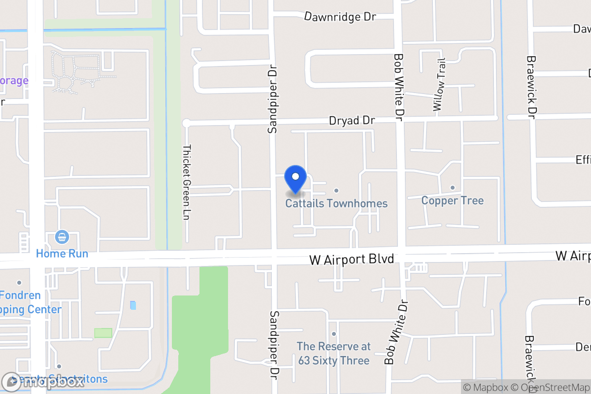 Map of 12213 Sandpiper Dr, Houston
