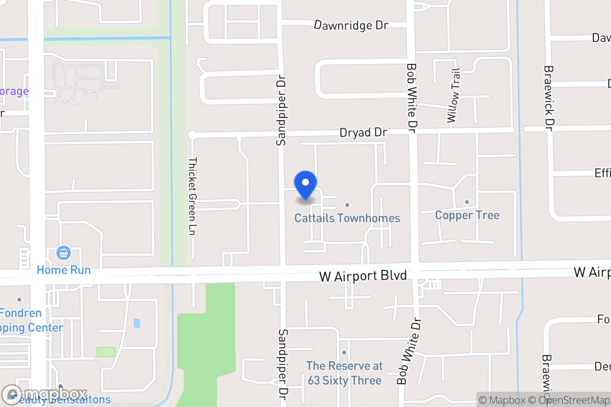 Map of 12211 Sandpiper Dr, Houston