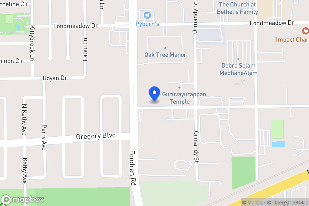 Map of 11612 Madhava St, Houston