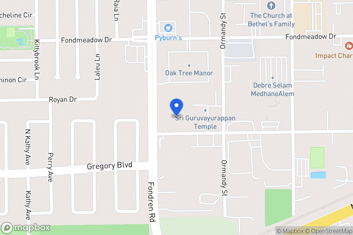 Map of 11608 Madhava St, Houston