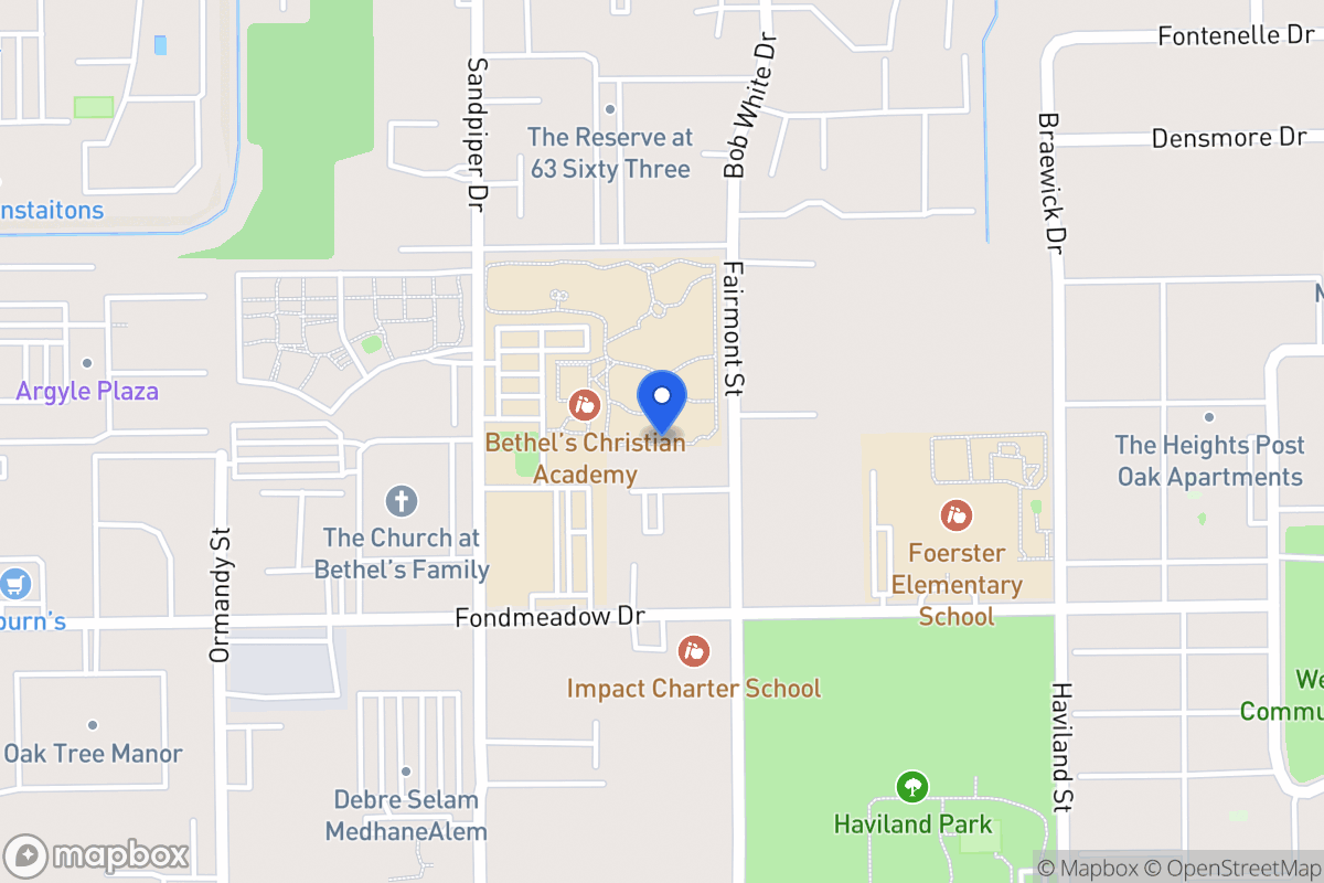 Map of 11414 Fairmont St, Houston