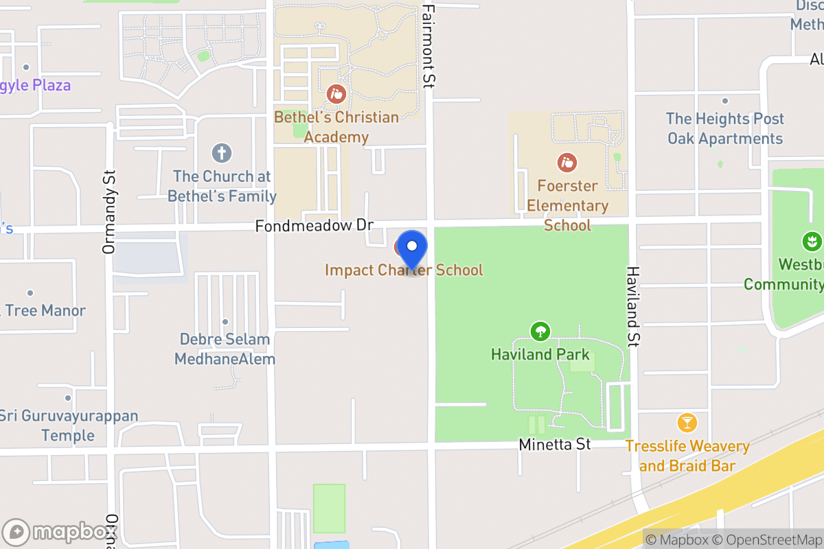 Map of 11520 Fairmont St, Houston
