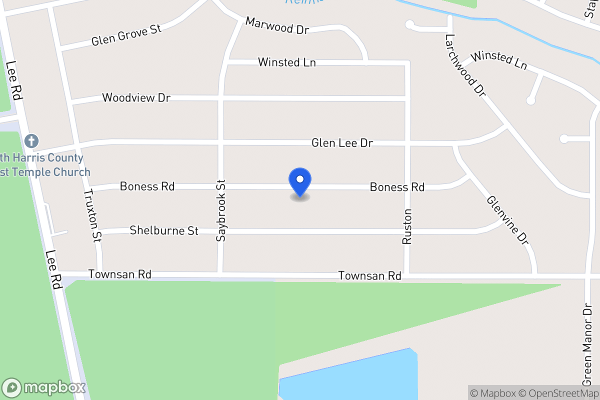 Map of 6047 Boness Rd, Humble