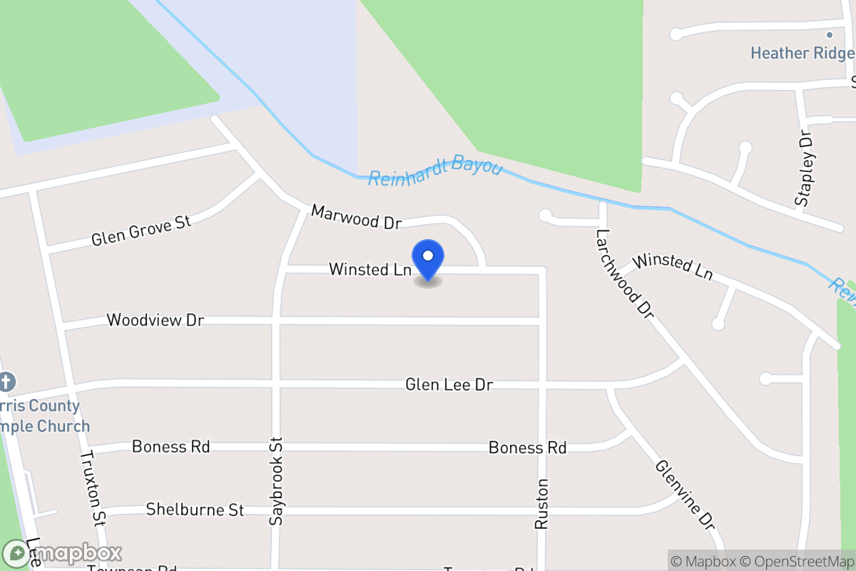 Map of Winsted Dr, Humble