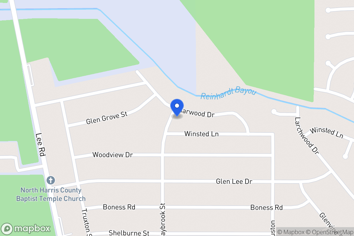 Map of 6002 Marwood Dr, Humble
