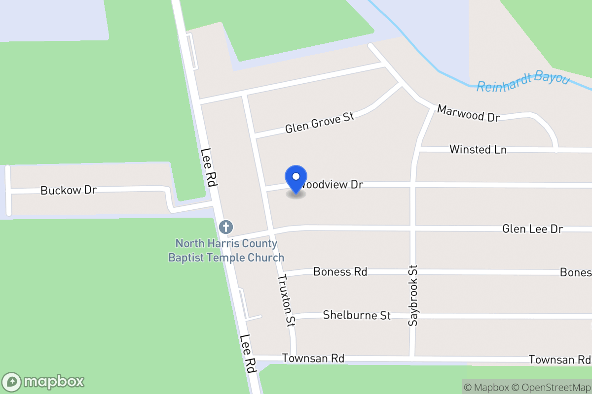 Map of 5834 Woodview Dr, Humble
