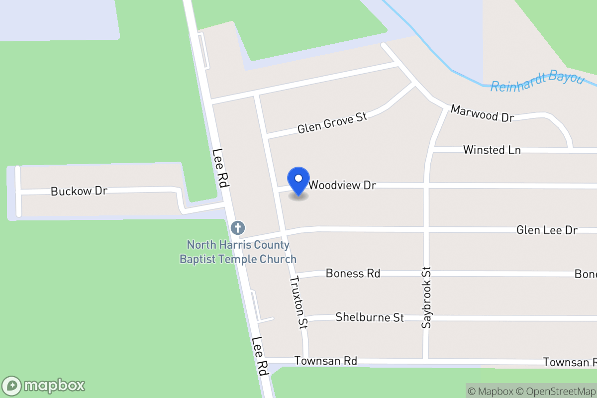 Map of 5830 Woodview Dr, Humble