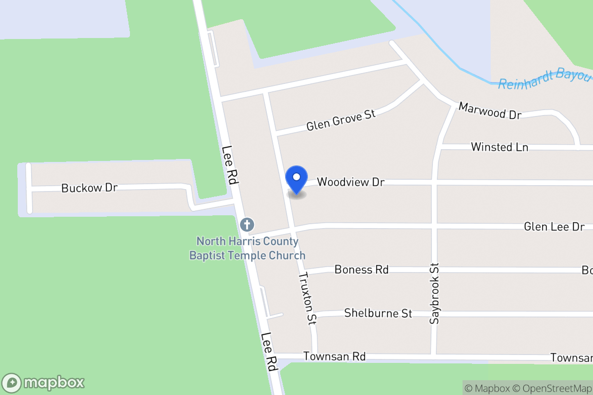 Map of 16612 Truxton St, Humble