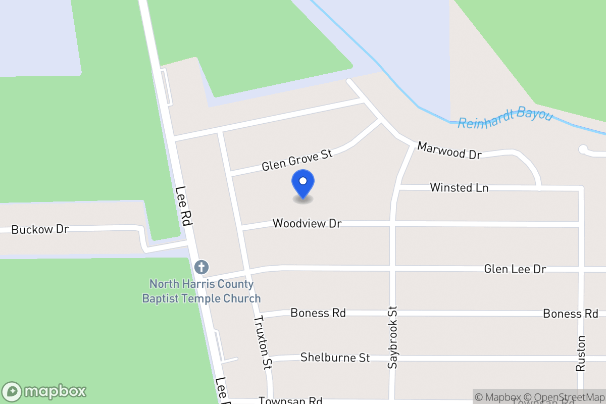 Map of 5901 Woodview Dr, Humble