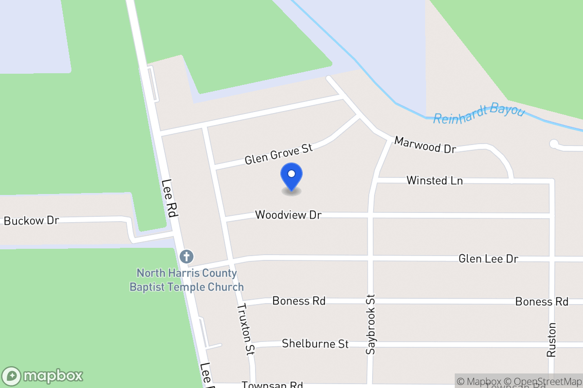 Map of 5905 Woodview Dr, Humble