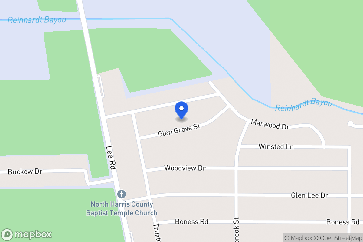 Map of 5903 Glen Grove St, Humble