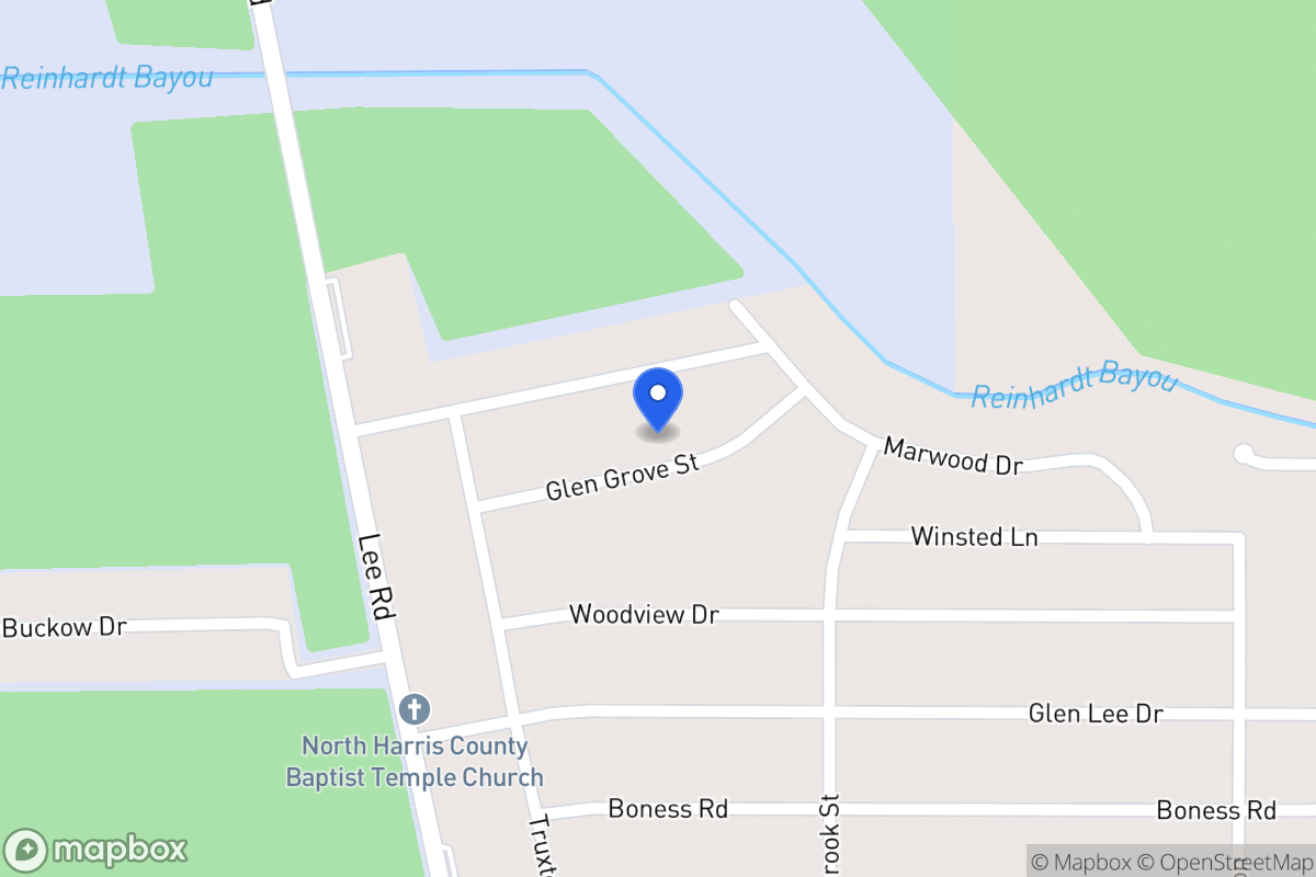 Map of 5915 Glen Grove St, Humble