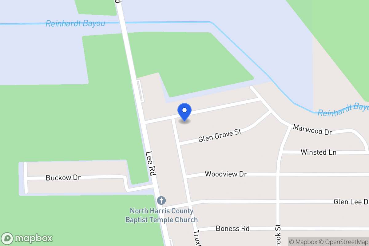 Map of 5826 Morningdale St, Humble