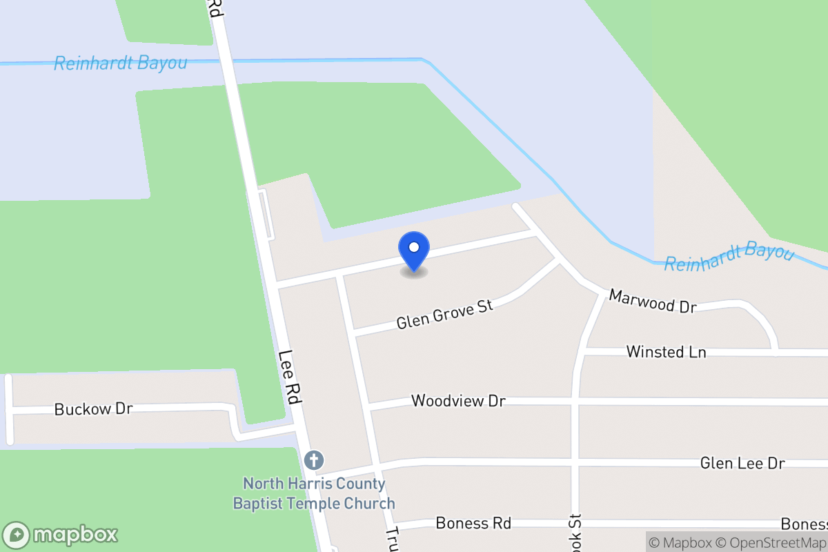 Map of Morningdale St, Humble